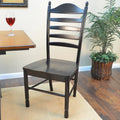 Solid Hardwood Ladder Back Dining Chair