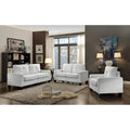 Faux Leather Sofa