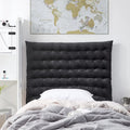 Cushion Tufted Pillow Headboard for Twin/Twin XL Bed – Velvet, Multi-Color