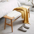 Oak Wood Bench