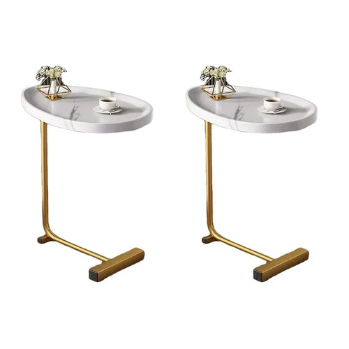 C-shaped Side Table